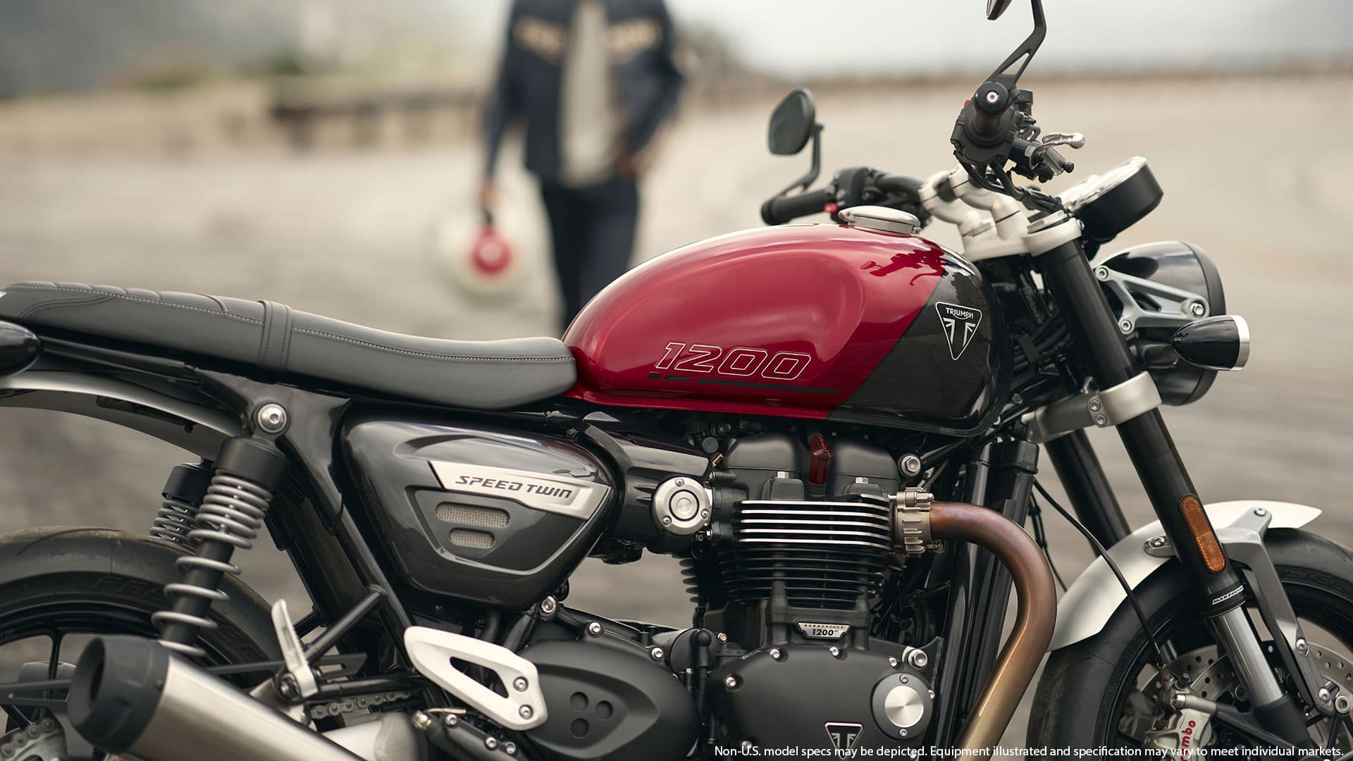 Triumph Speed twin 1200 USA disclaimer