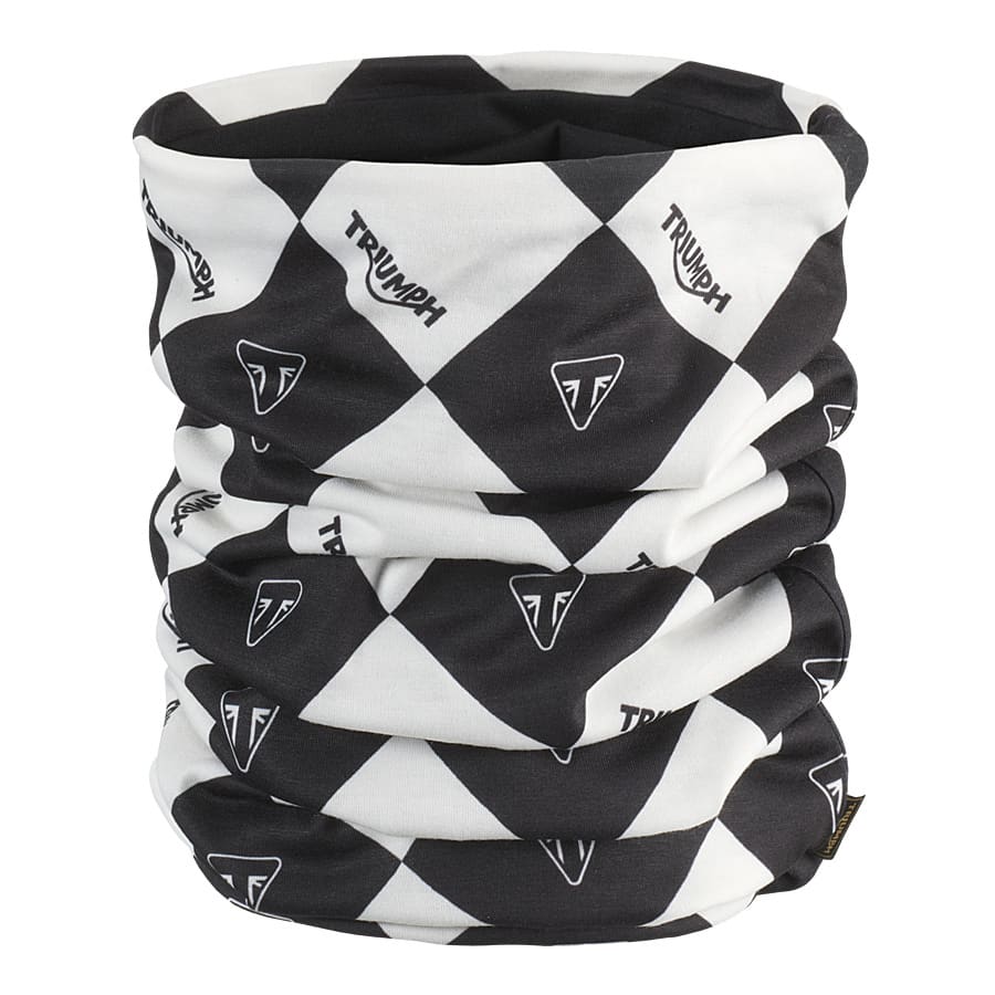 SS24 Harlequinn Neck Tube - Black