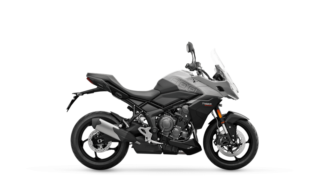 Triumph Tiger Sport 800 in Graphite right hand side